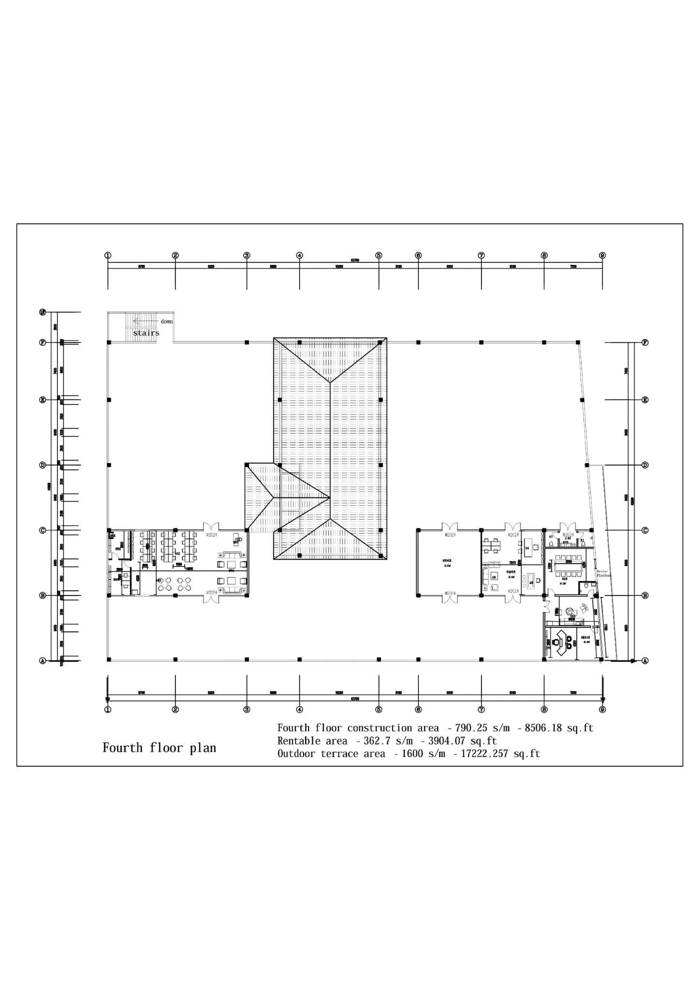 Fourth Floor floor plan