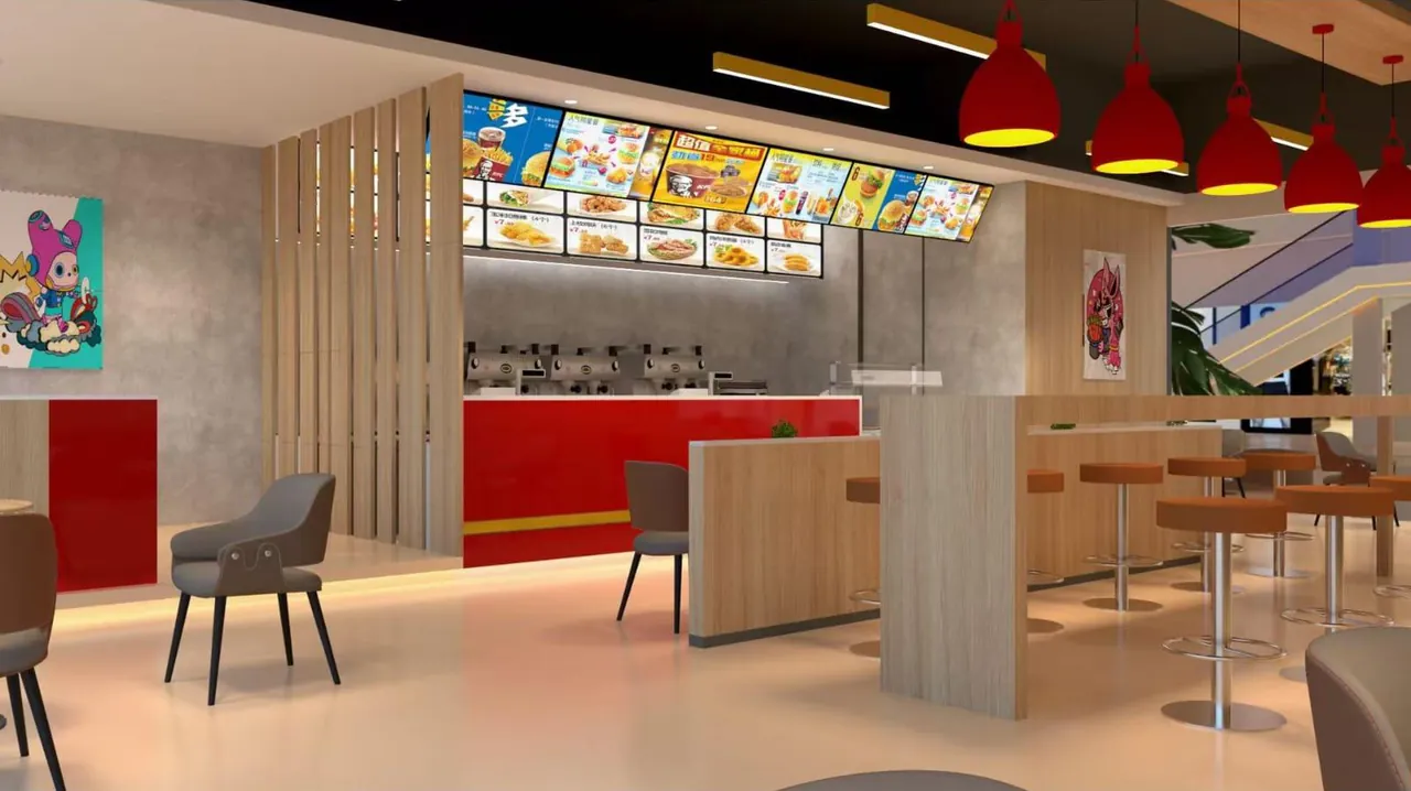 Fried chicken restaurant